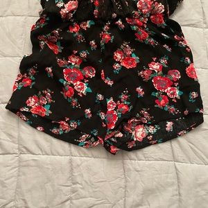 Long skirt with shorts underneath